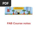 Course notes. Course notes