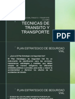 Tecnicas de Transito y Transporte 2.0