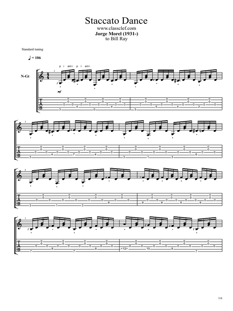 Staccato Dance by Morel PDF PDF