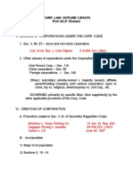 RCCP Corp Law Outline Title