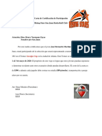 Carta de Certificación de Participación J. Martínez HN - RSSJ PDF