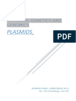 Plasmids: Microbial Genetics and Genomics