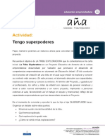 Actividad:: Tengo Superpoderes