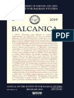 Balcanica: Institute For Balkan Studies