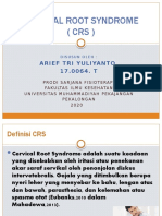 Cervical Root Syndrome