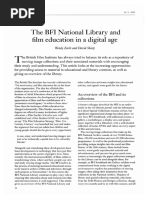 The BFI National Library and Film Education in A Digital Age