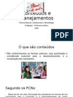 Conteudos No Plano de Aula