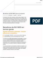 Benefícios Da ISO 9001 para Sua Empresa