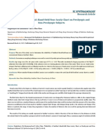 Cronicon: Research Article Reliability of Snellen's Hand-Held Near Acuity Chart On Presbyopic and Non-Presbyopic Subjects