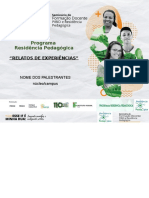 Seminário de formação docente