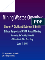 Mining Wastes Overview: Sharon F. Diehl and Kathleen S. Smith