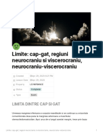 Limite Cap-Gat Regiuni Neurocraniu Si Viscerocraniu Neurocraniu-Viscerocraniu
