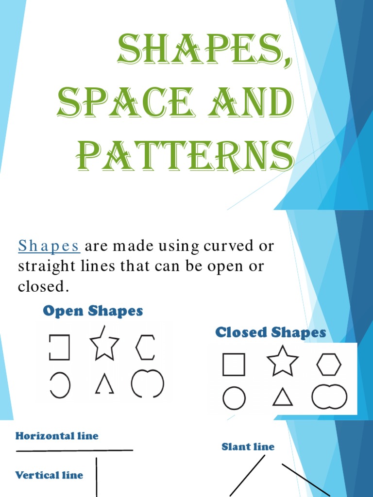 Open and Closed Shapes Explained | PDF | Language Arts & Discipline ...