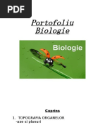 Portofoliu Biologie