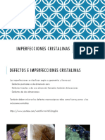M. Ing 4.0 Imperfecciones Cristalinas