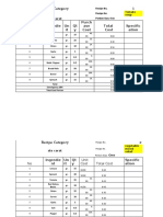 Recipe Category: Recipe No. Recipe For. Portion Size. One