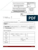 ITD-AC-PO-03-01 Solicitud