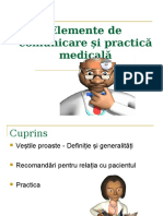 Comunicarea vestilor praste in medicina  M1922.ppt