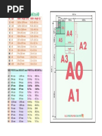 Paper Sizes From 4A0 To A10 Landscape