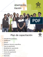 Plan de Entrenamiento y Capacitación