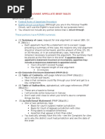 California Appellate Brief Guidelines | PDF | Brief (Law) | Typefaces