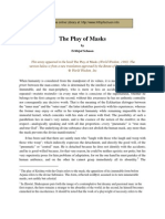 The Play of Masks - Frithjof Schuon