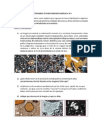 Cuestionario Estudio Dirigido Modulo I y Ii