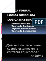 Unidad1 Presentacion II Parte Logica Formal - PPSX