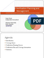 Functional Verification Planning and Management: Quantifying The Path From Specification To A Fully Functional Design