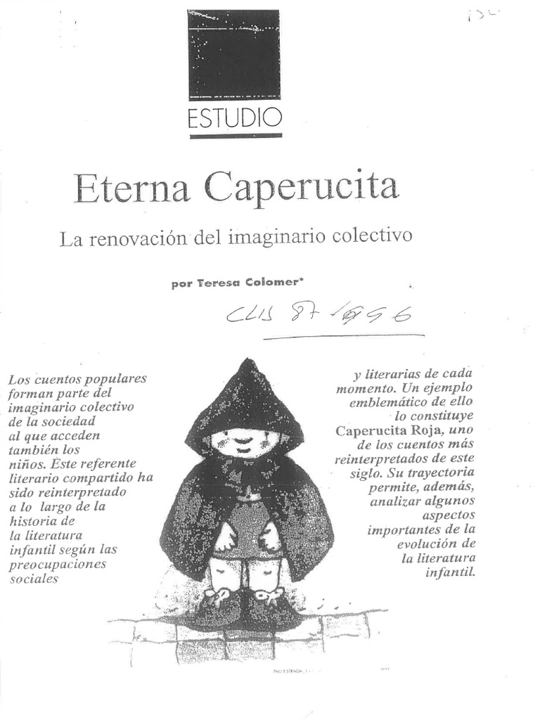 Versiones de Caperucita Roja | PDF
