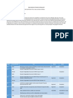 Data Collection Time Line