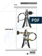 Hand Test Pumps: Operating Instructions