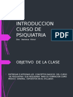 CLASE 1 - Introducción  Psiquiatria 2016