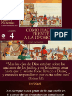 Lección 4 - Cómo Hacer Frente A La Oposición