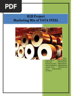 Download Marketing mix Of Tata Steels by Saurabh Verma SN46021631 doc pdf