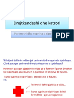 Drejtkendeshi Dhe Katrori: Perimetri Dhe Syprina e Siperfaqes