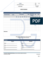 OP-F06 Checklist de Despacho