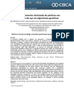 Lazzari Et Al 2020 - Dimensionamento Otimizado de Pórticos em Estruturas de Aço Via Algoritmos Genéticos