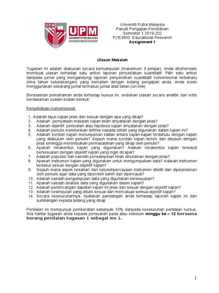 Assignment 1 | PDF