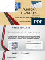 2° Unid Audit Financiera Parte Ii - Papeles de Trabajo PDF