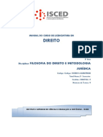 Modulo de Filosofia Do Dto - VERSAO FINAL PDF