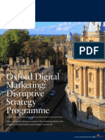 Oxford Digital Marketing Programme Prospectus