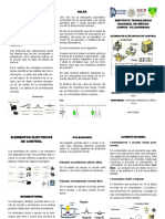 Triptico Elementos Electricos de Control PDF