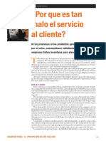 ¿Por Que Es Tan Malo El Servicio Al Cliente?