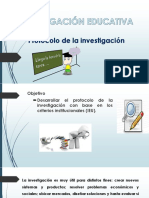 Investigación Educativa Primeros Pasos