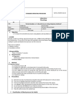 Determining Blood Pressure Using Palpatory Method