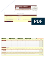 Plantilla para Elaborar El Presupuesto