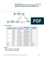 7.2.2.4 Packet Tracer - Configuring Basic EIGRP With IPv4 Instructions