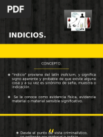 Clasificación de Indicios en Criminalística | PDF | Ciencia forense
