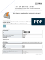 Phoenix Conctact - RIF-2-RSC-LDP-125DC-4x21 - 2903319 (Relé Aux. 4 CO) PDF